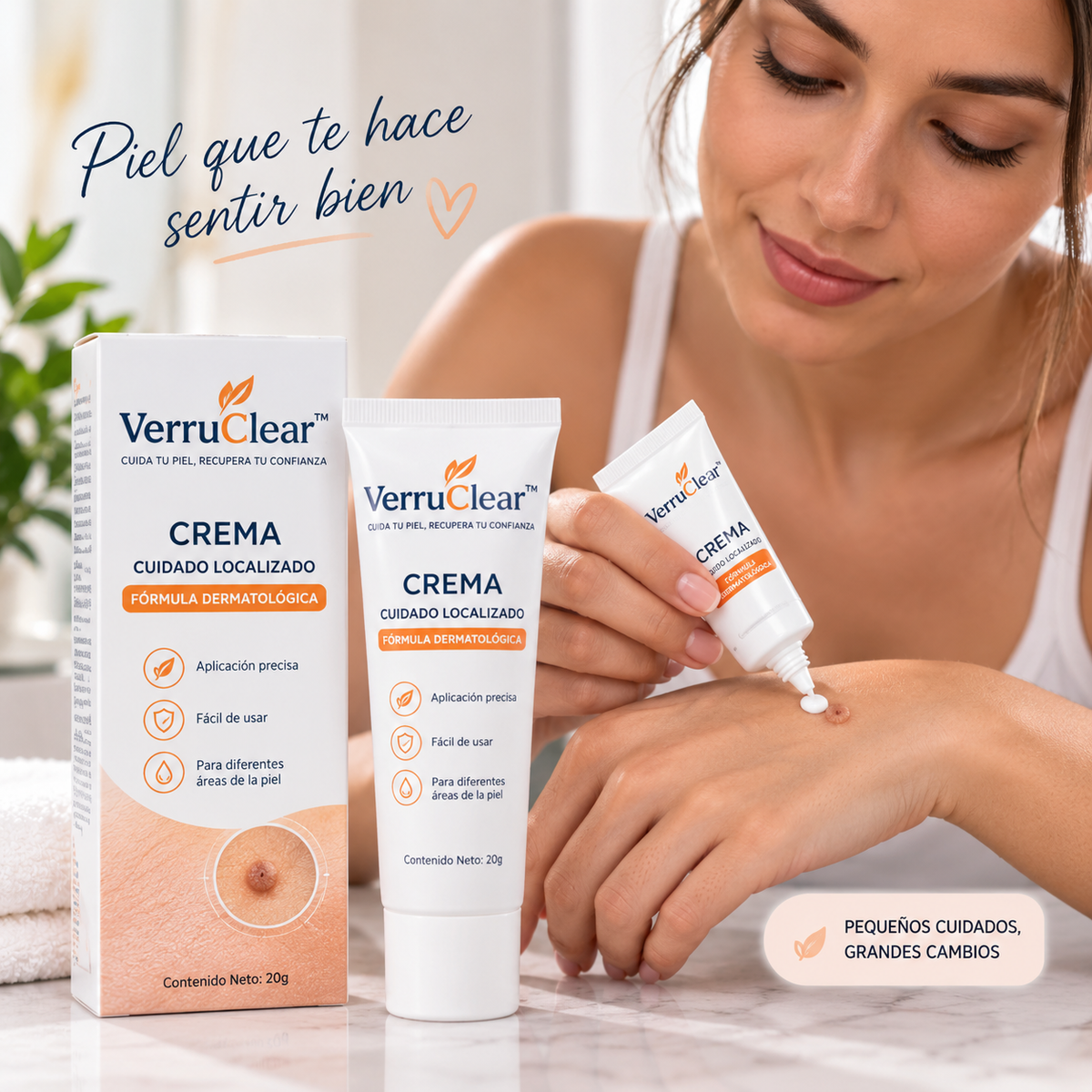 VerruClear™ | Crema anti verrugas