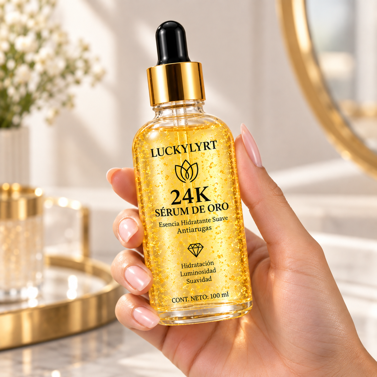 DermaGold 24K™ Hidratación • Luminosidad • Suavidad