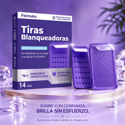 SmileBright™Tiras blanqueadoras dentales de fácil aplicación