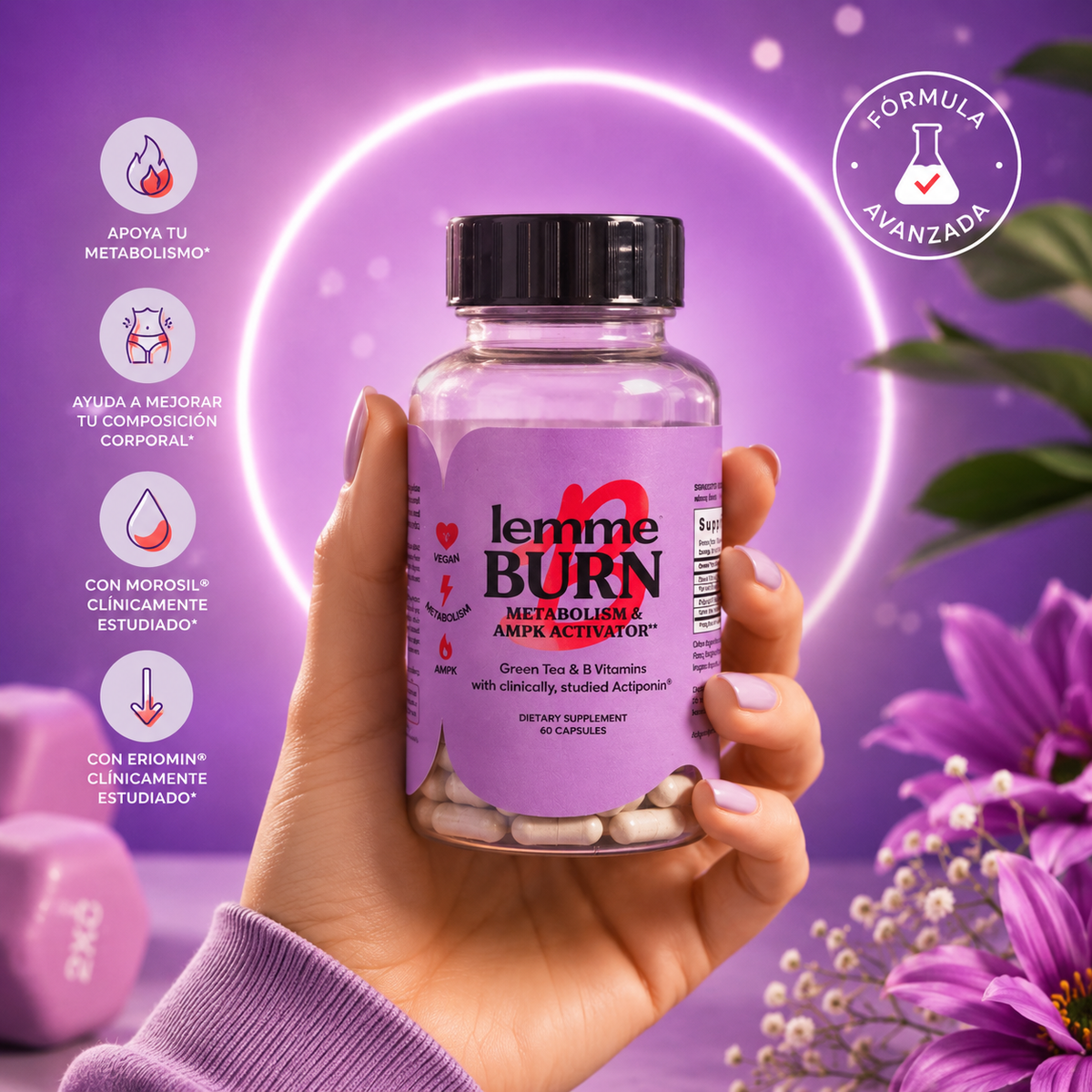 Capsulas BellaFit™ Comienza tus dias con mas energía 🌸✨