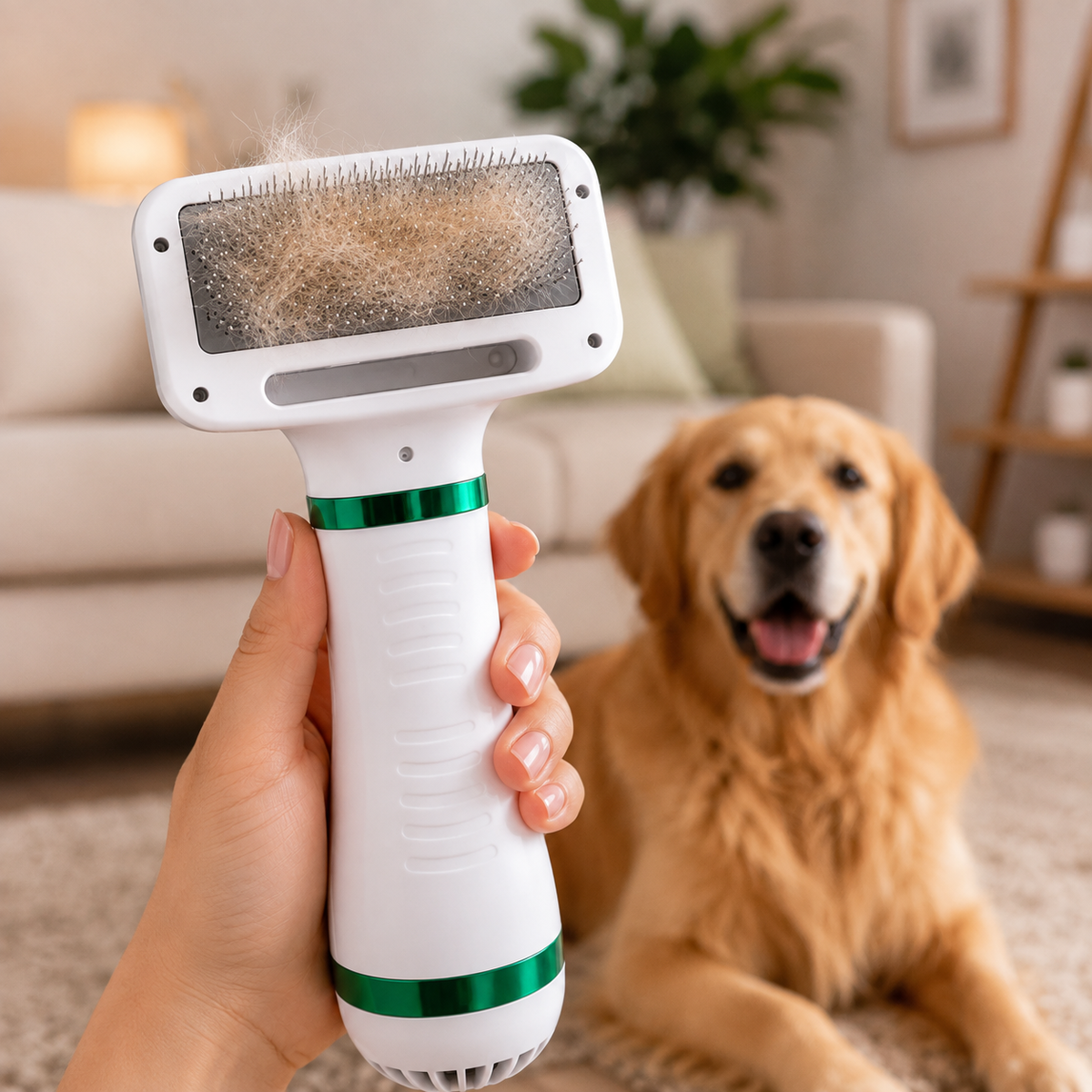 MimoPet™ | No Mas Pelos Sueltos de tu Mascota,Cepillo Secador 2 en 1