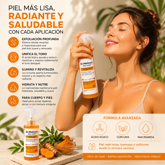 BodyGlow™ – Spray Exfoliante Corporal